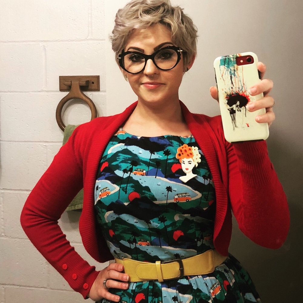 NWT Emily and Fin Claudia ModCloth M - Picture 2 of 4